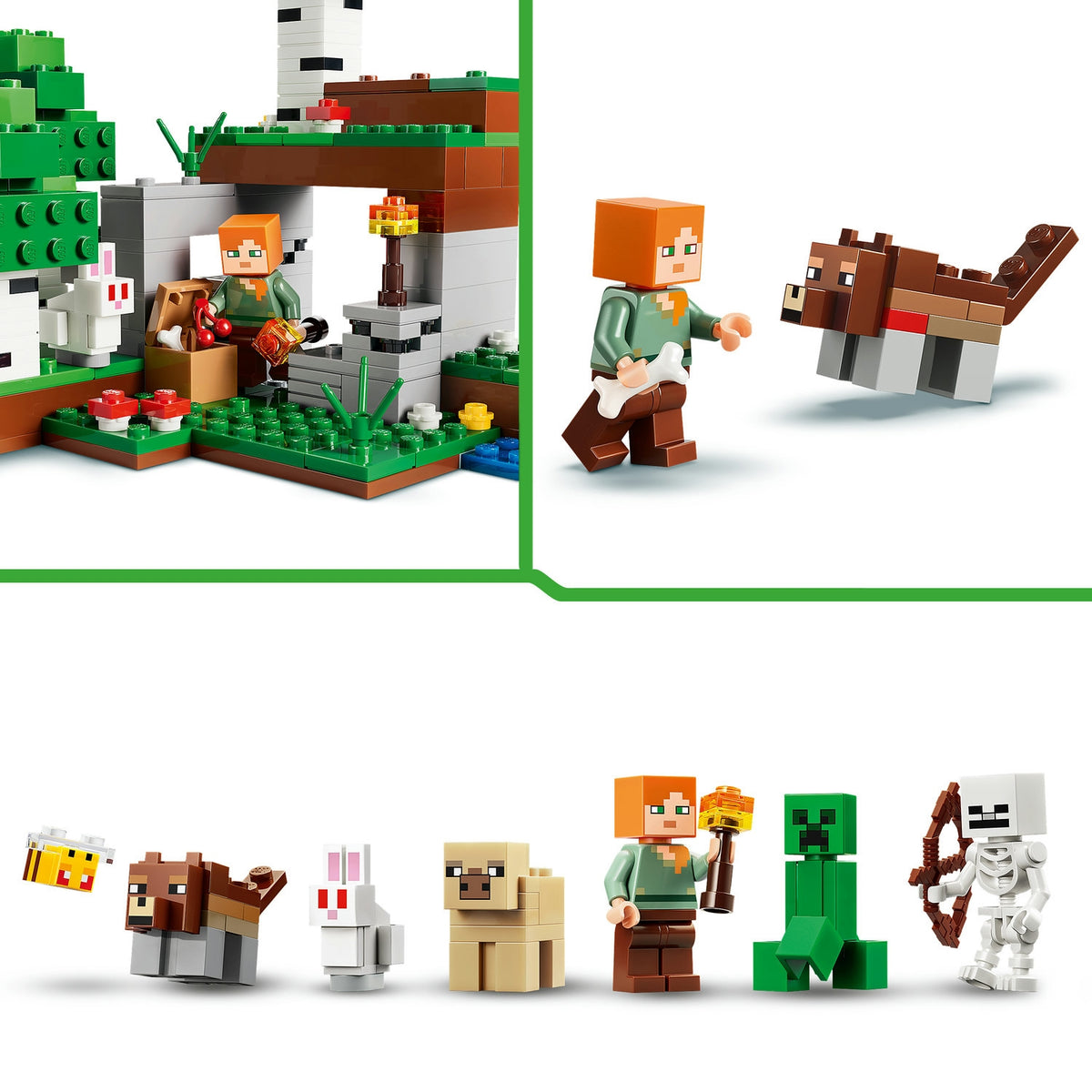 LEGO Minecraft L’aventure de la première nuit (21593)