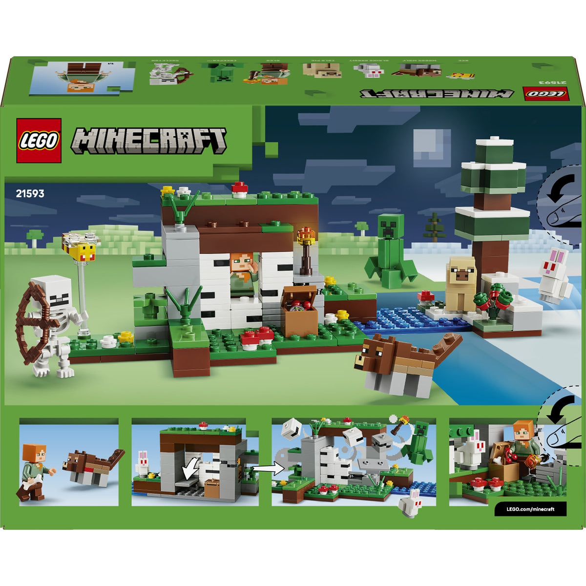 LEGO Minecraft L’aventure de la première nuit (21593)