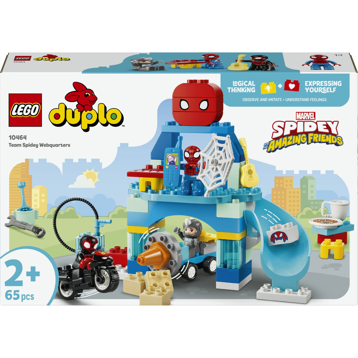 LEGO Duplo Le quartier général de l’équipe Spidey (10464)