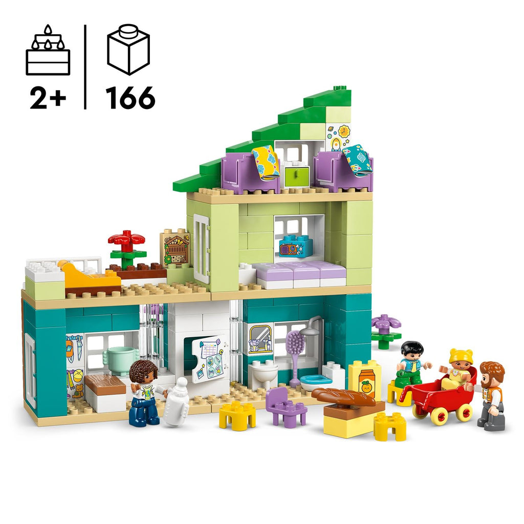 LEGO Duplo Town la Maison familiale moderne 3 en 1 10470