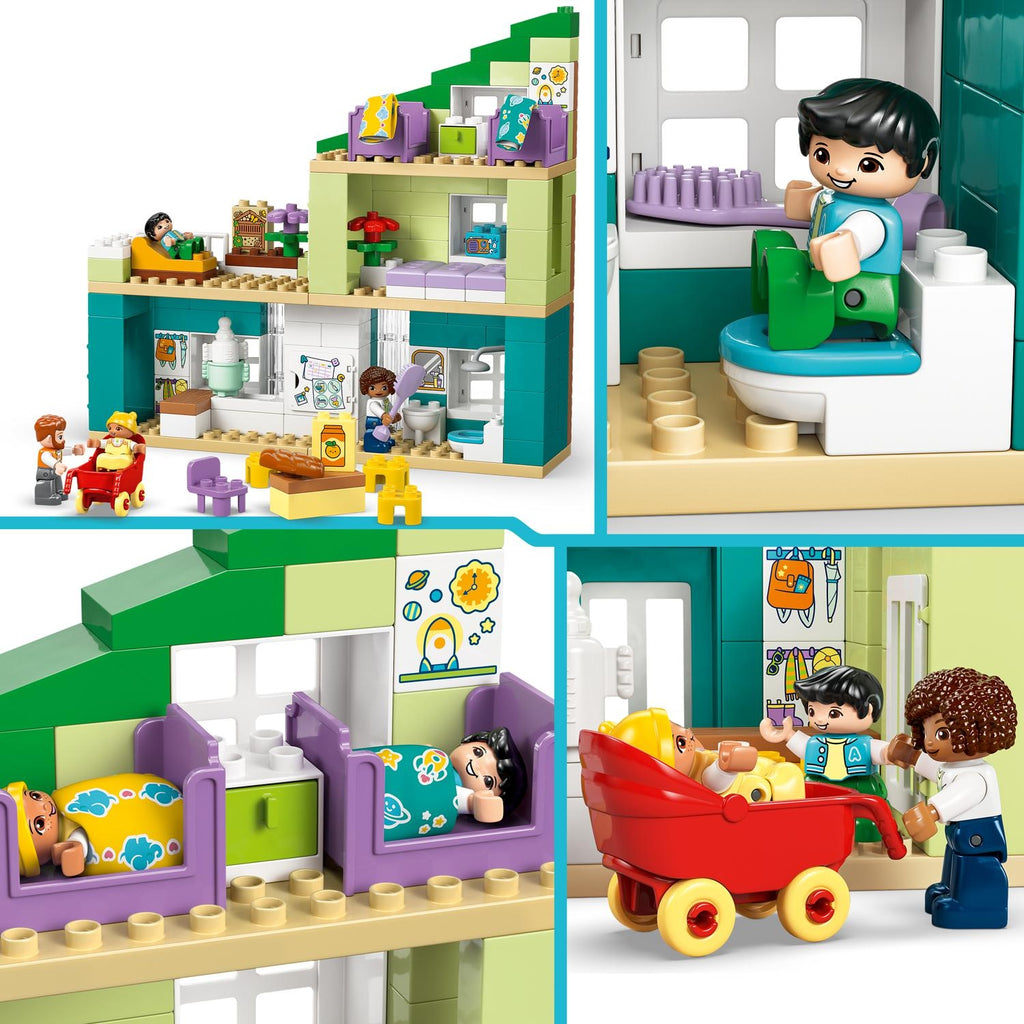 LEGO Duplo Town la Maison familiale moderne 3 en 1 10470