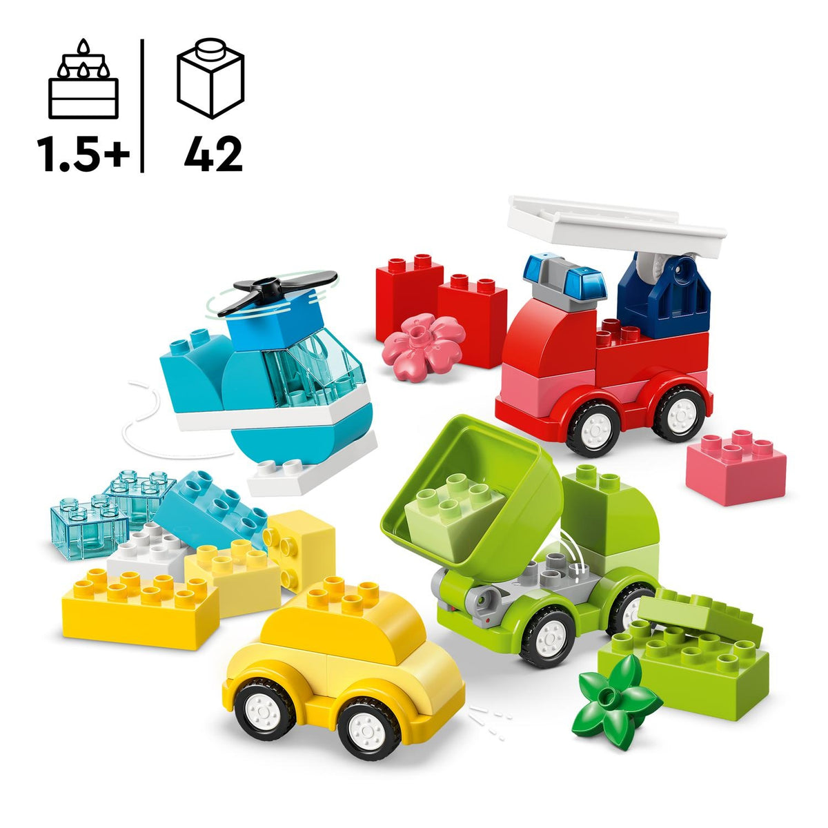 LEGO Duplo My First les Véhicules créatifs 10474