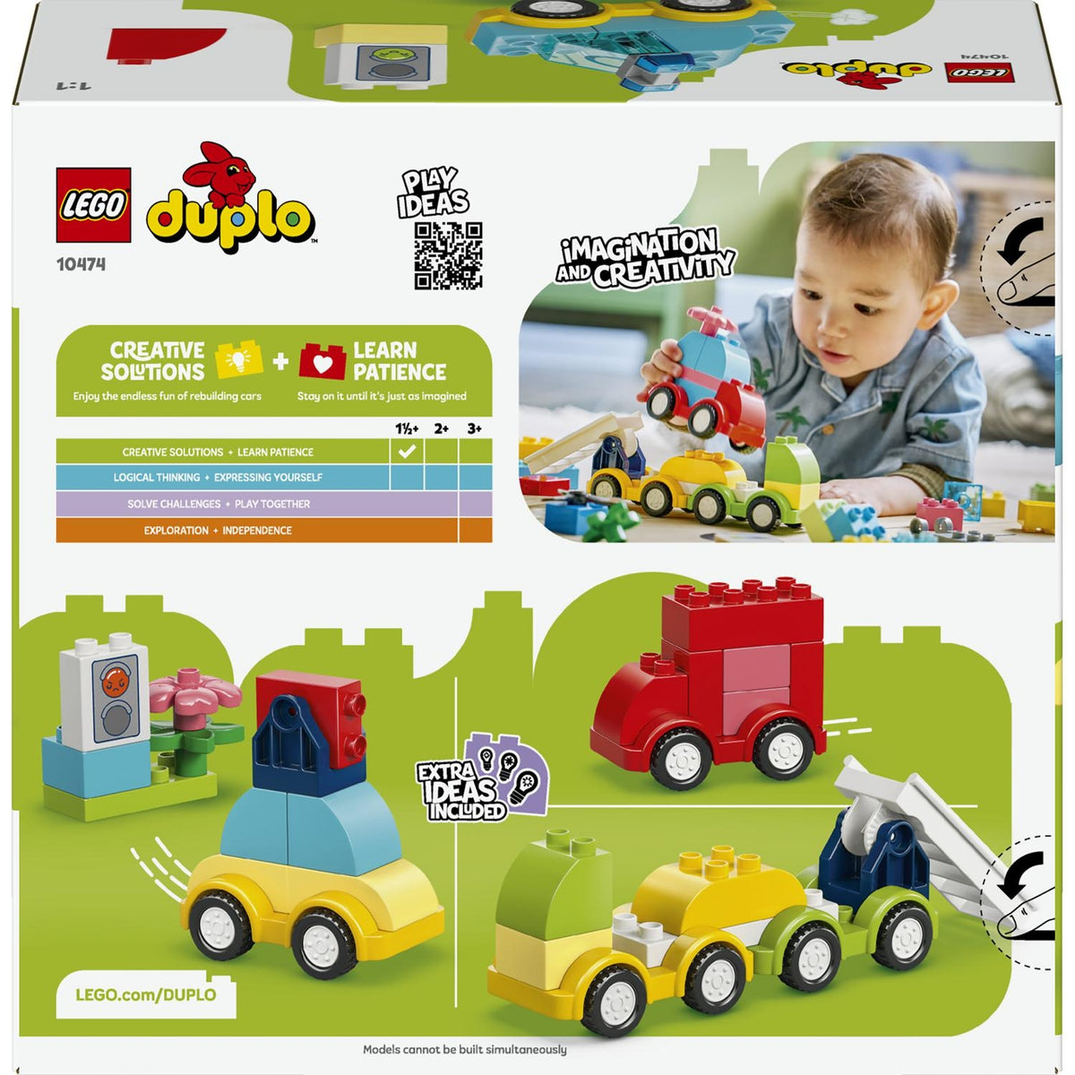 LEGO Duplo My First les Véhicules créatifs 10474