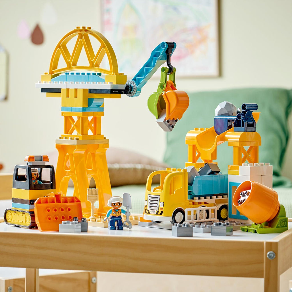 LEGO Duplo le Chantier et les Véhicules de construction 3 en 1 10476