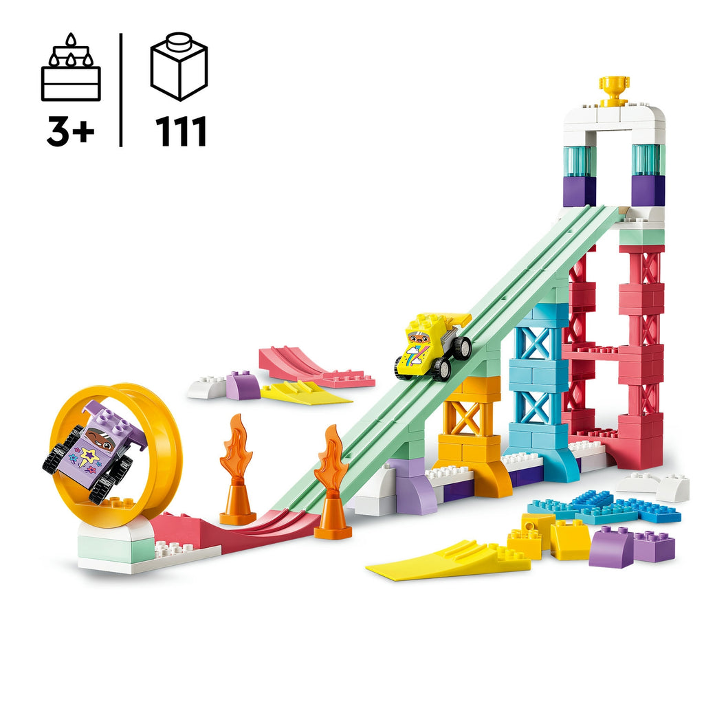 LEGO Duplo Les Rampes créatives 3-en-1 avec véhicules (10478)
