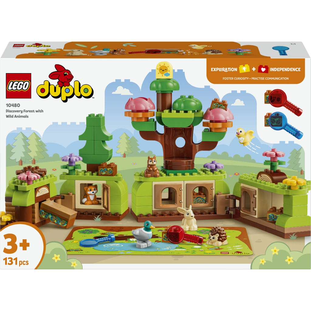 LEGO Duplo Découverte de la forêt avec des animaux sauvages (10480)