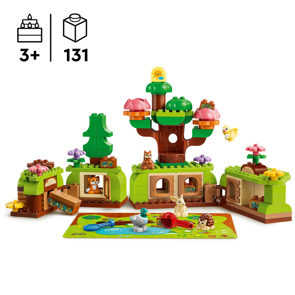 LEGO Duplo Découverte de la forêt avec des animaux sauvages (10480)