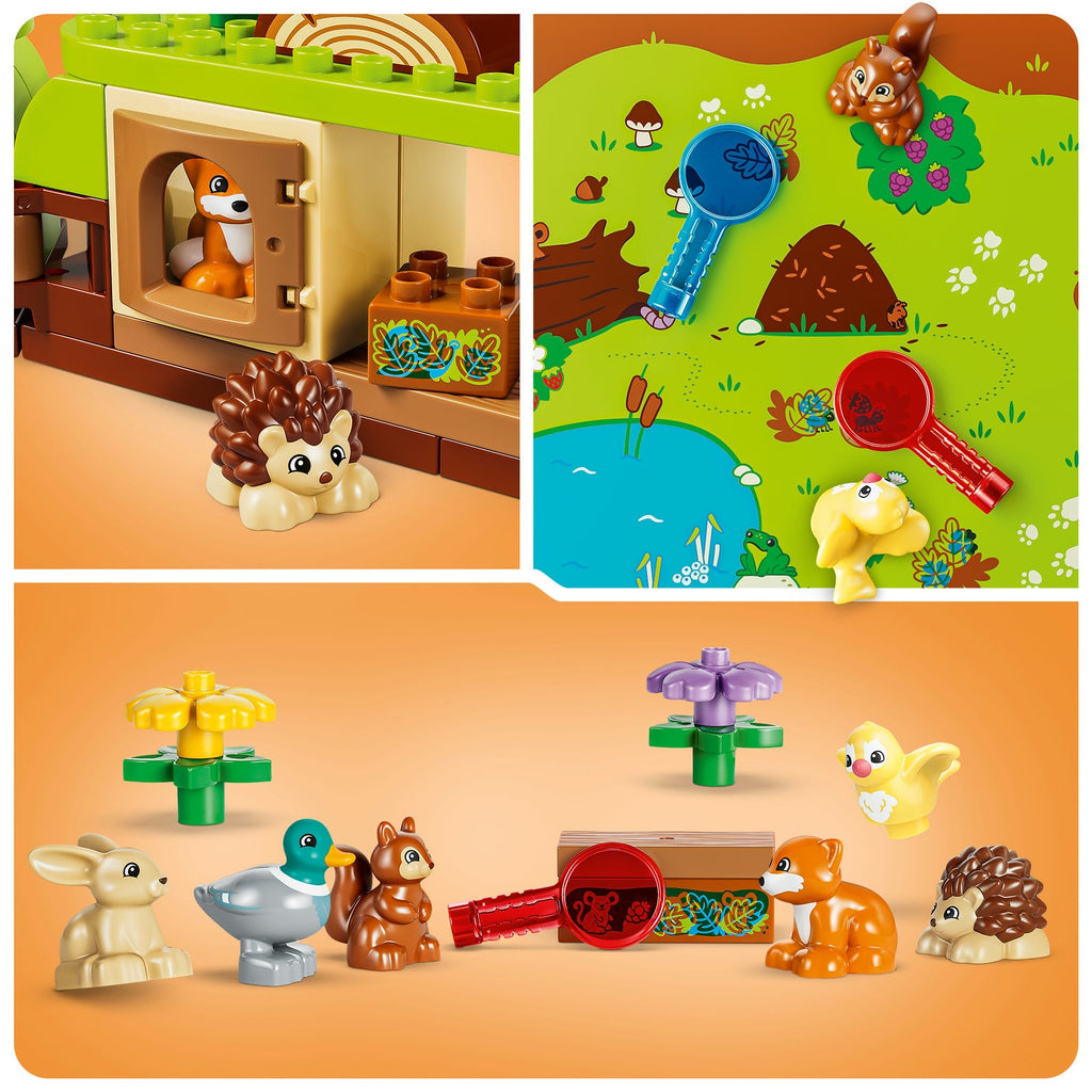 LEGO Duplo Découverte de la forêt avec des animaux sauvages (10480)