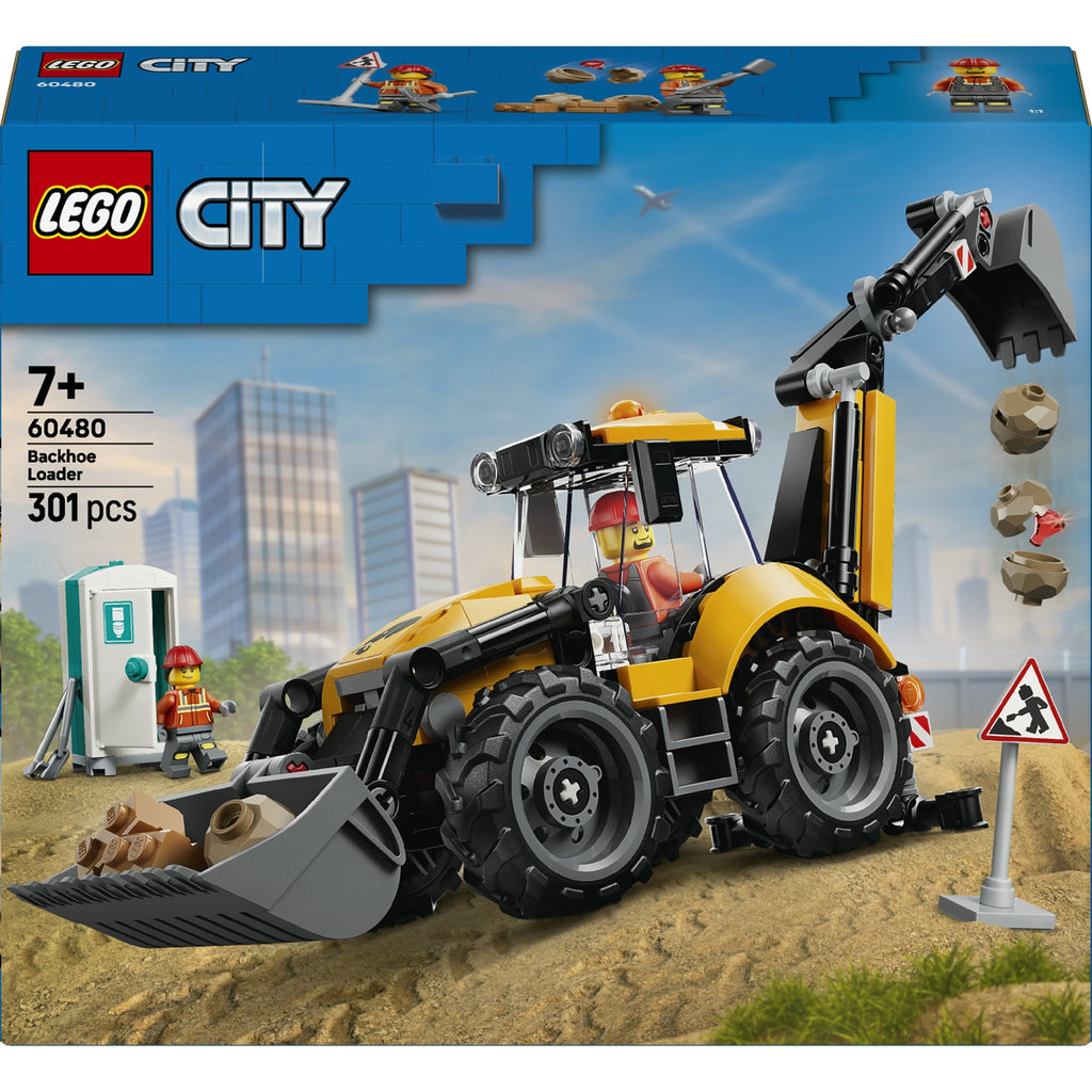 LEGO City Le tractopelle jaune (60480)