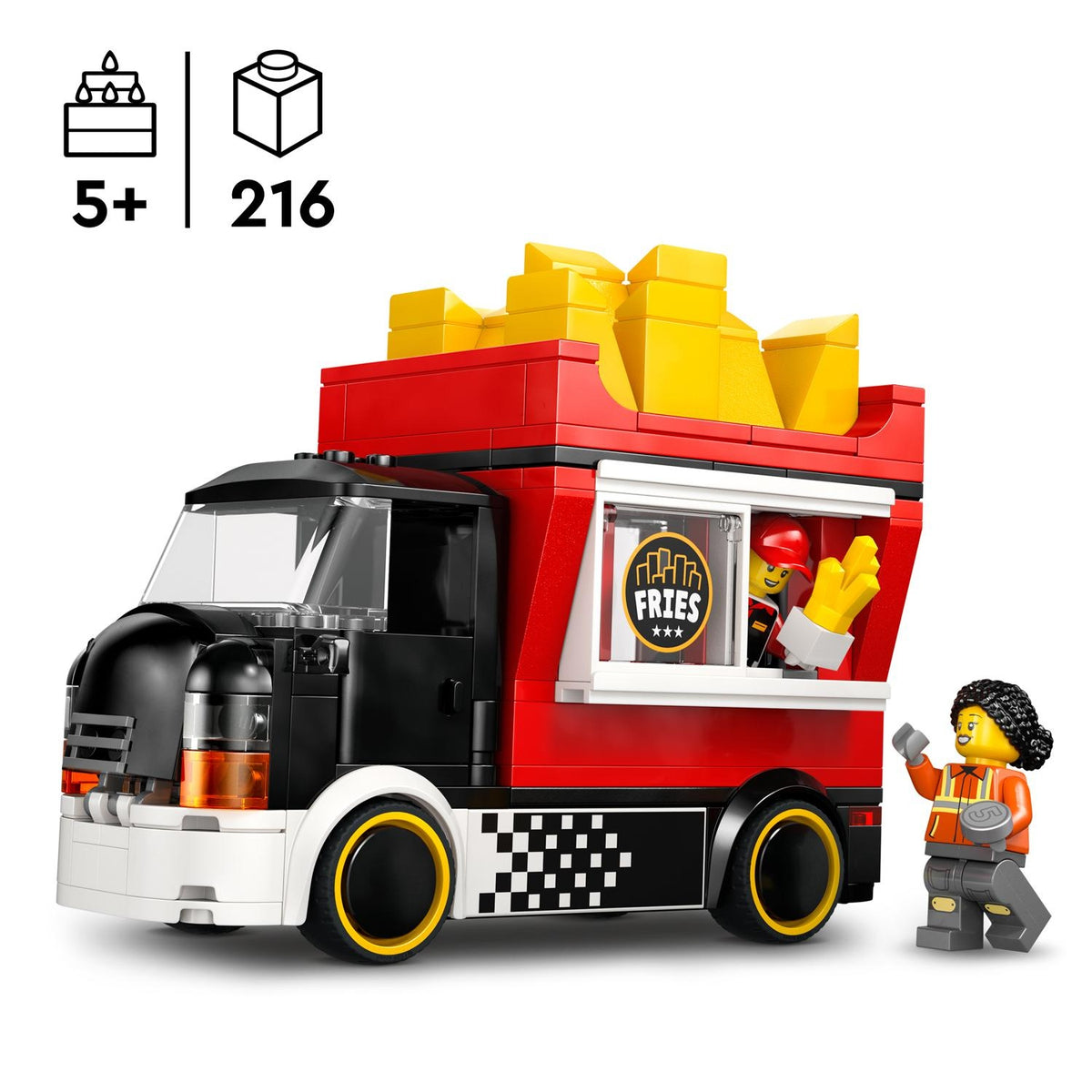 LEGO LEGO City le Food-Truck de Frites 60488