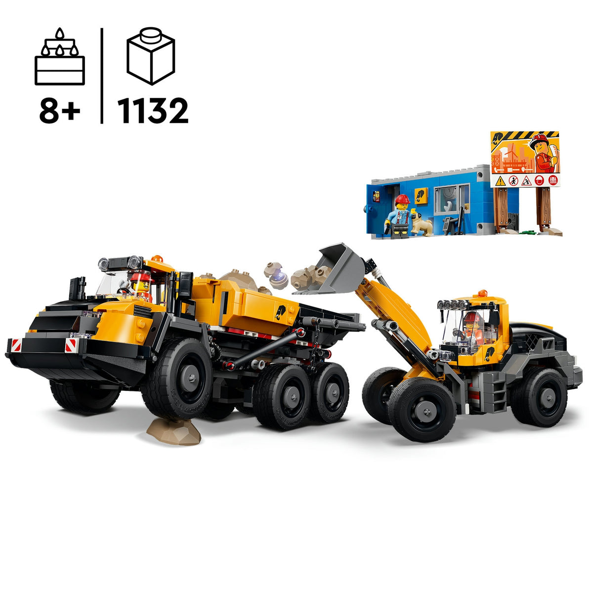 LEGO City Le camion-benne et la chargeuse frontale (60494)