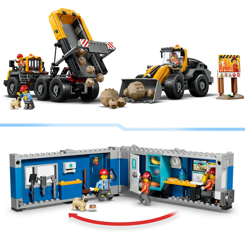 LEGO City Le camion-benne et la chargeuse frontale (60494)