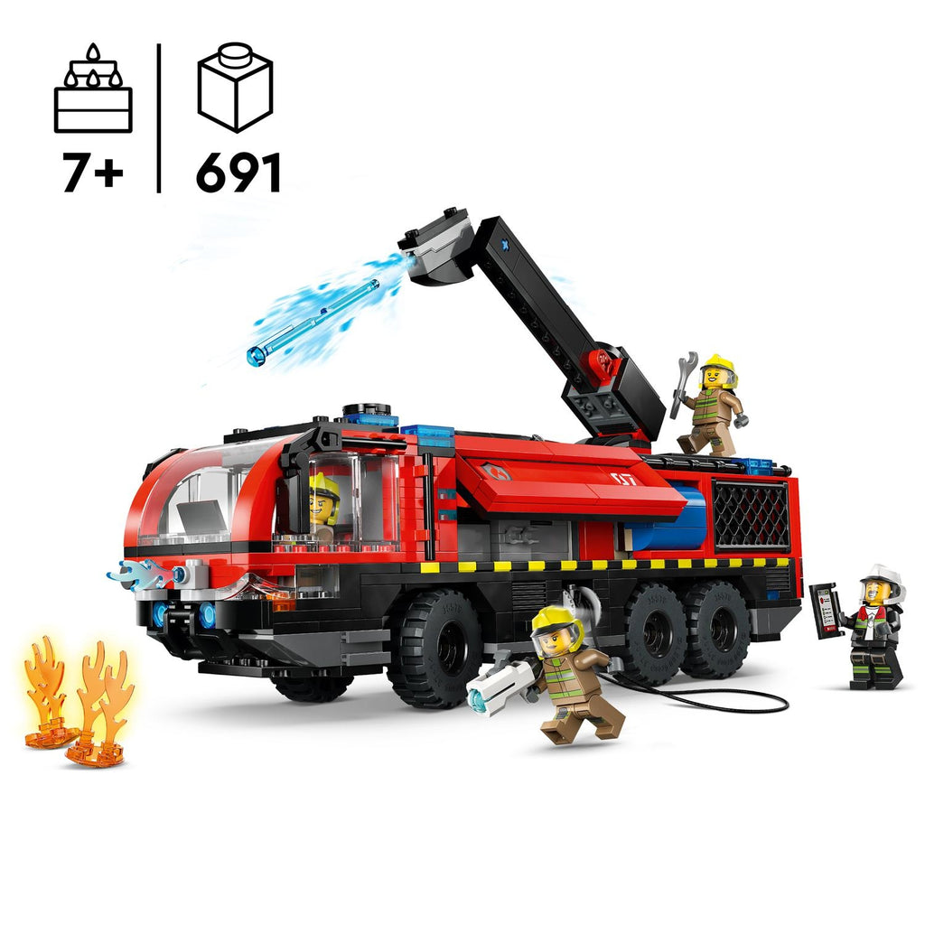 LEGO City le Camion de Pompier de l'Aéoroport 60499