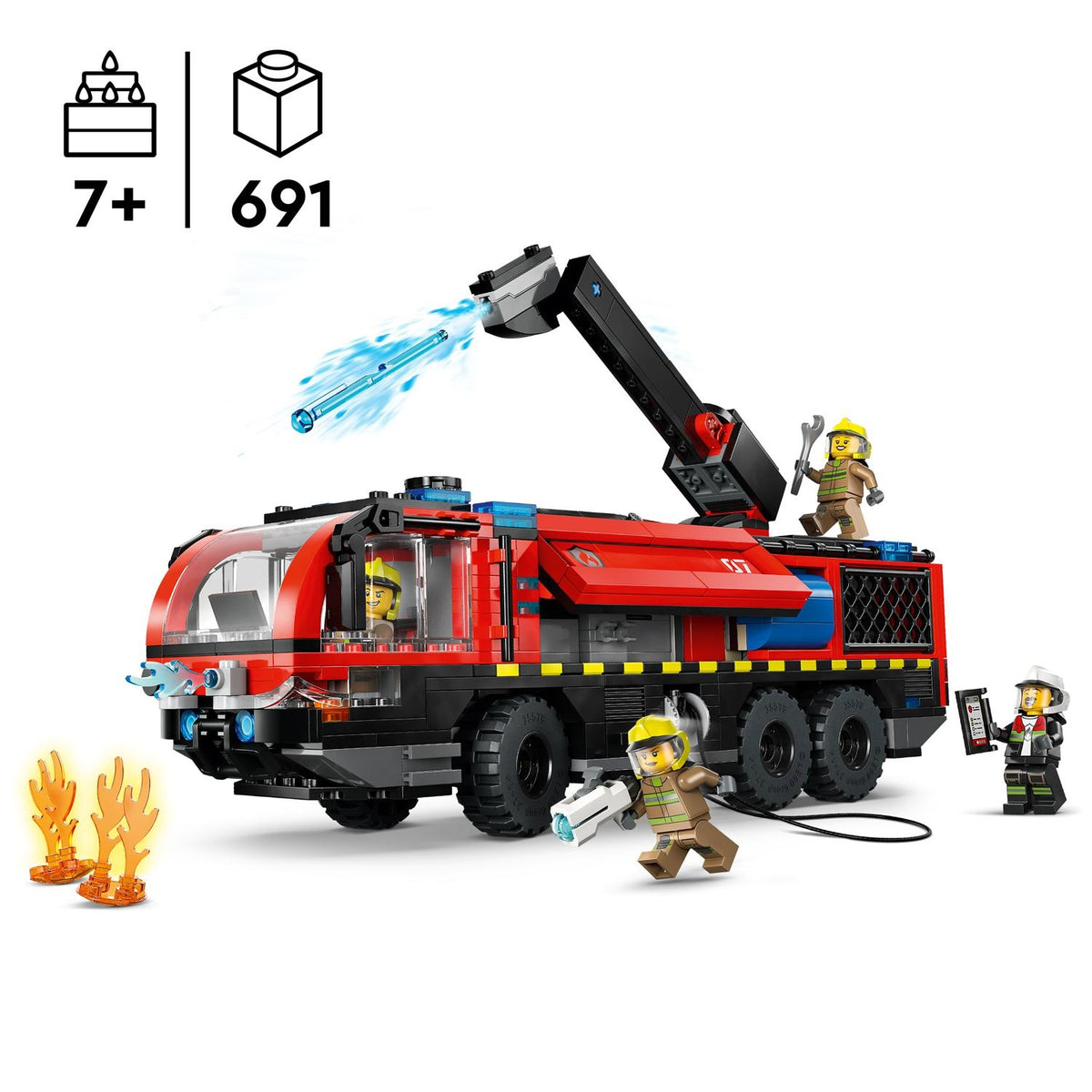 LEGO City le Camion de Pompier de l'Aéoroport 60499