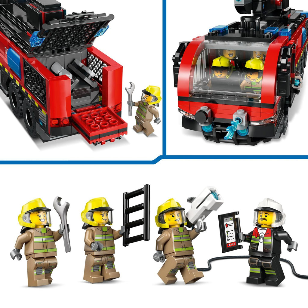 LEGO City le Camion de Pompier de l'Aéoroport 60499