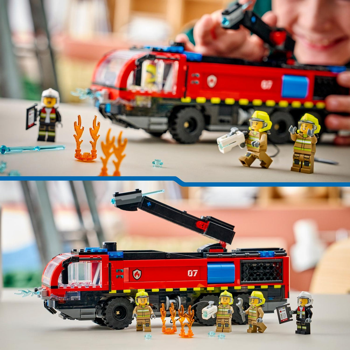 LEGO City le Camion de Pompier de l'Aéoroport 60499