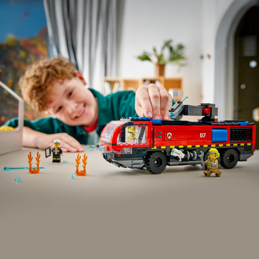 LEGO City le Camion de Pompier de l'Aéoroport 60499