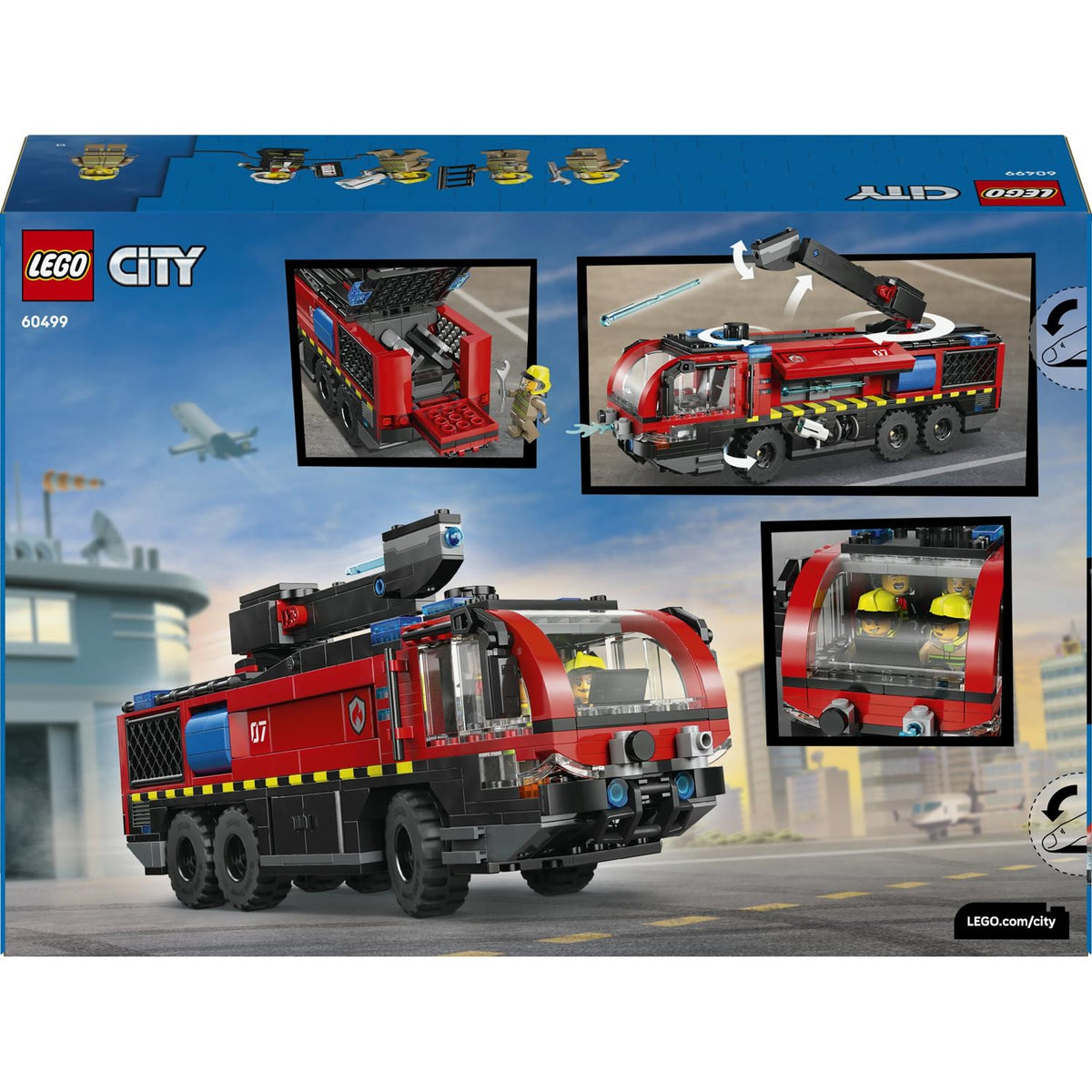 LEGO City le Camion de Pompier de l'Aéoroport 60499