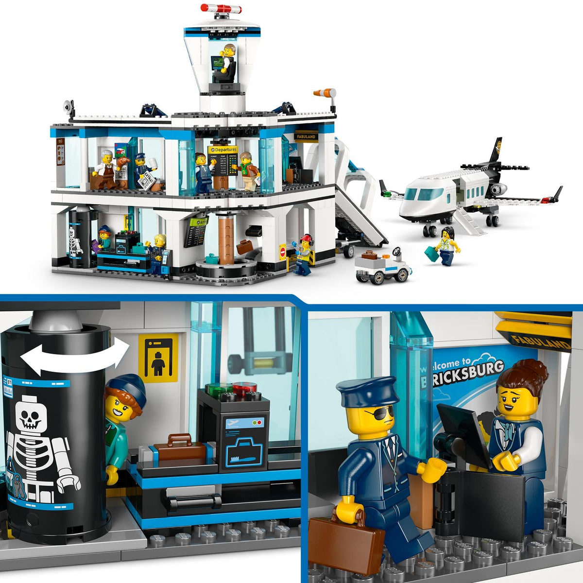 LEGO City l'Aéroport et l'Avion 60502