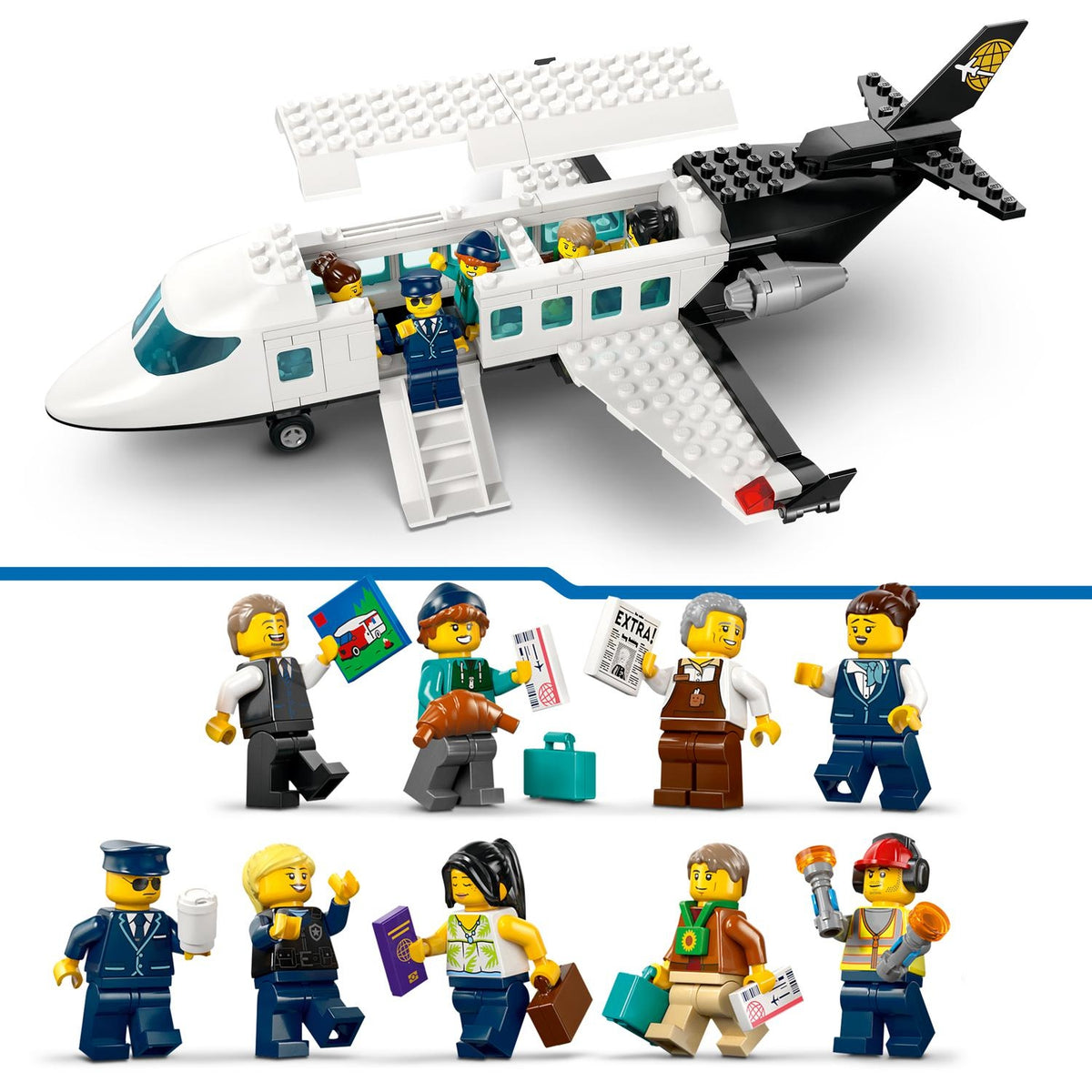 LEGO City l'Aéroport et l'Avion 60502