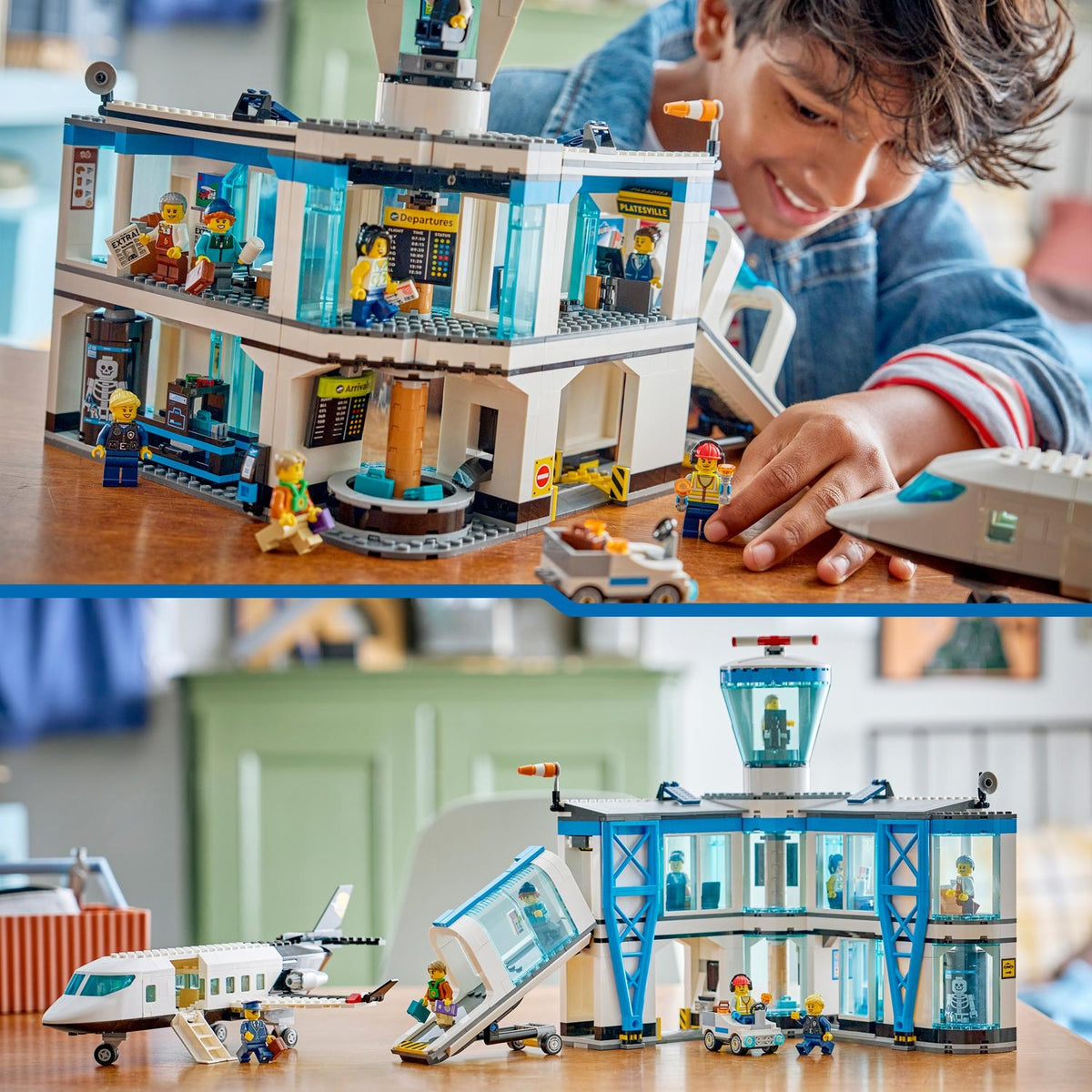 LEGO City l'Aéroport et l'Avion 60502