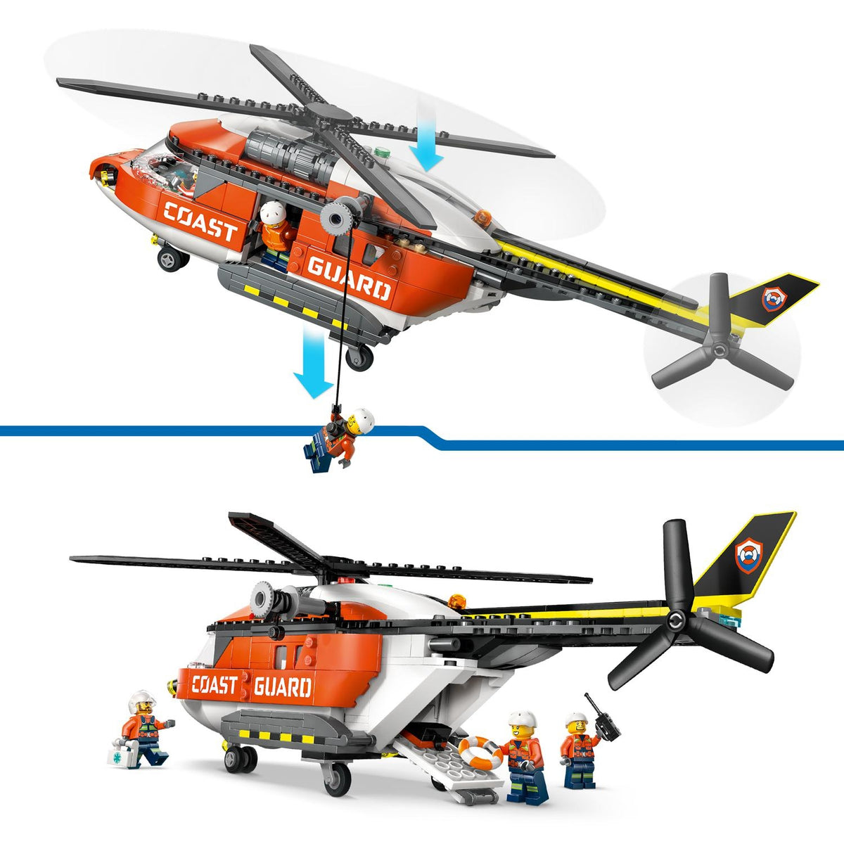 LEGO City l'Hélicoptère des Garde-Côtes 60503