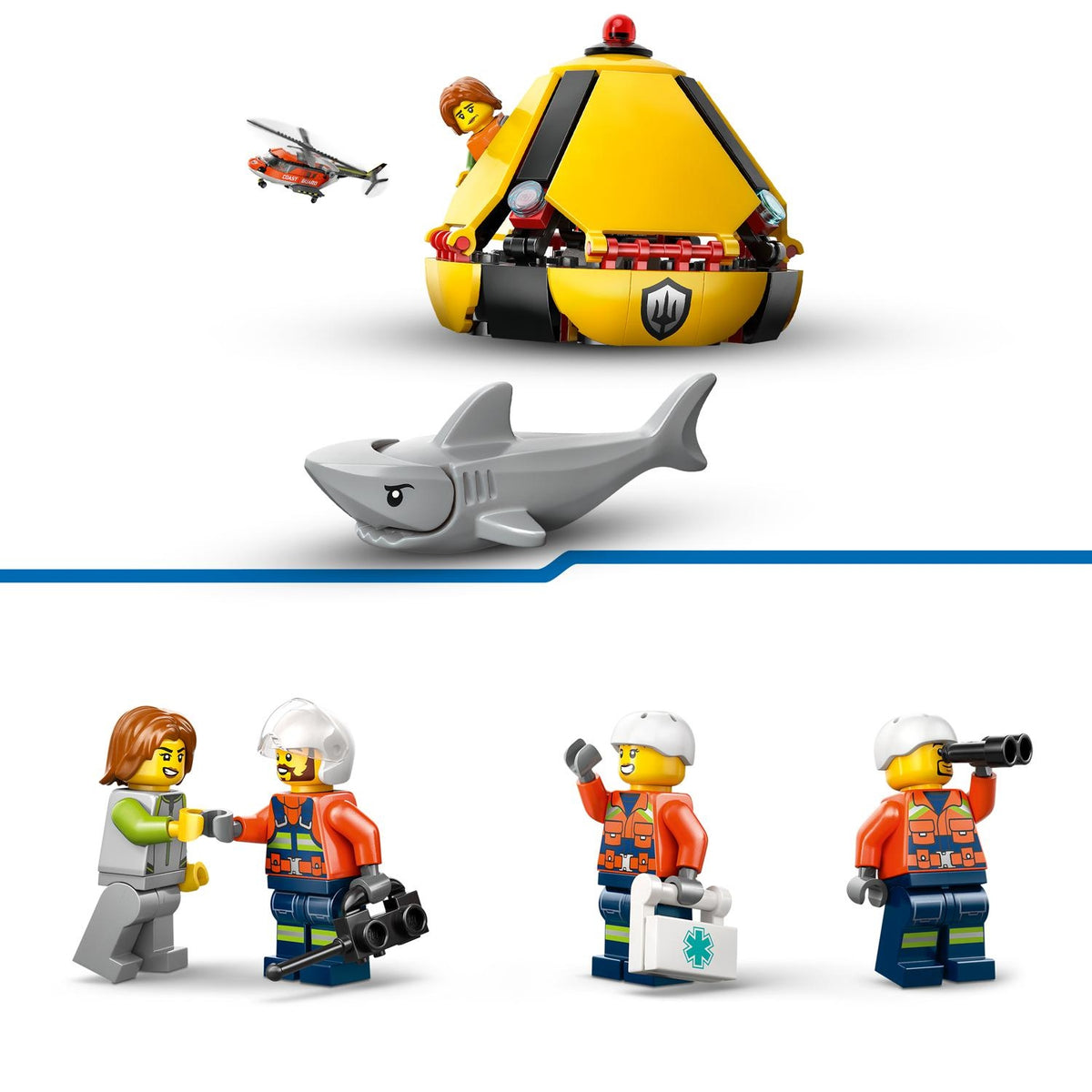 LEGO City l'Hélicoptère des Garde-Côtes 60503