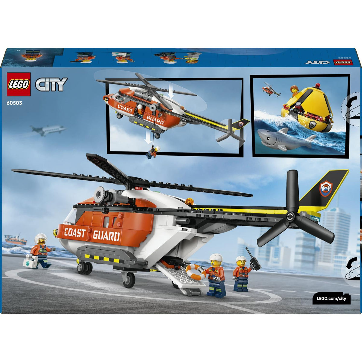 LEGO City l'Hélicoptère des Garde-Côtes 60503