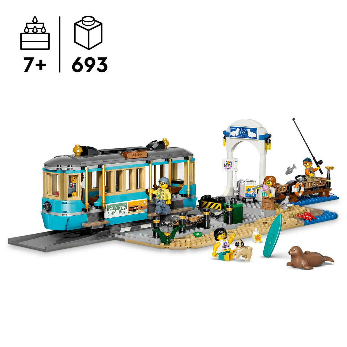 LEGO City Le tramway de bord de mer 60506.0