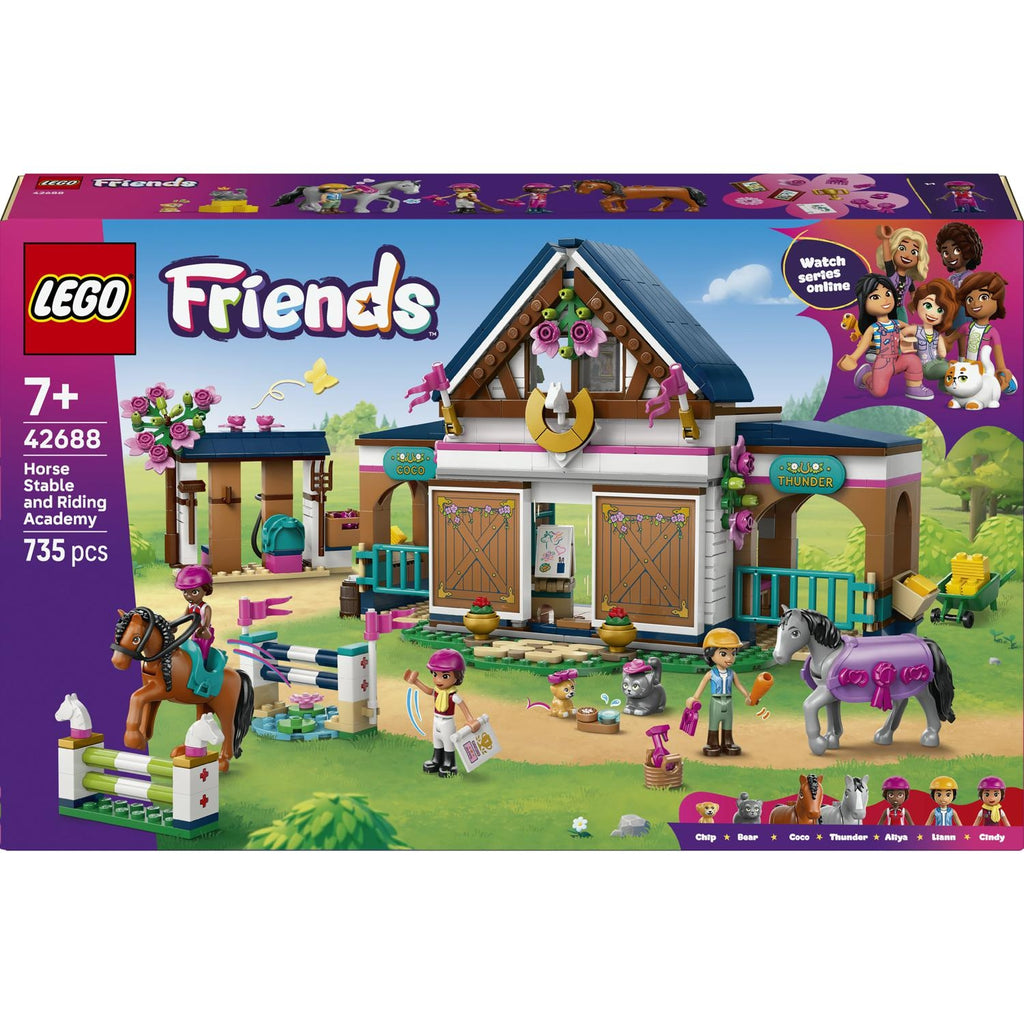 LEGO Friends l'écurie et l'école d'équitation 42688