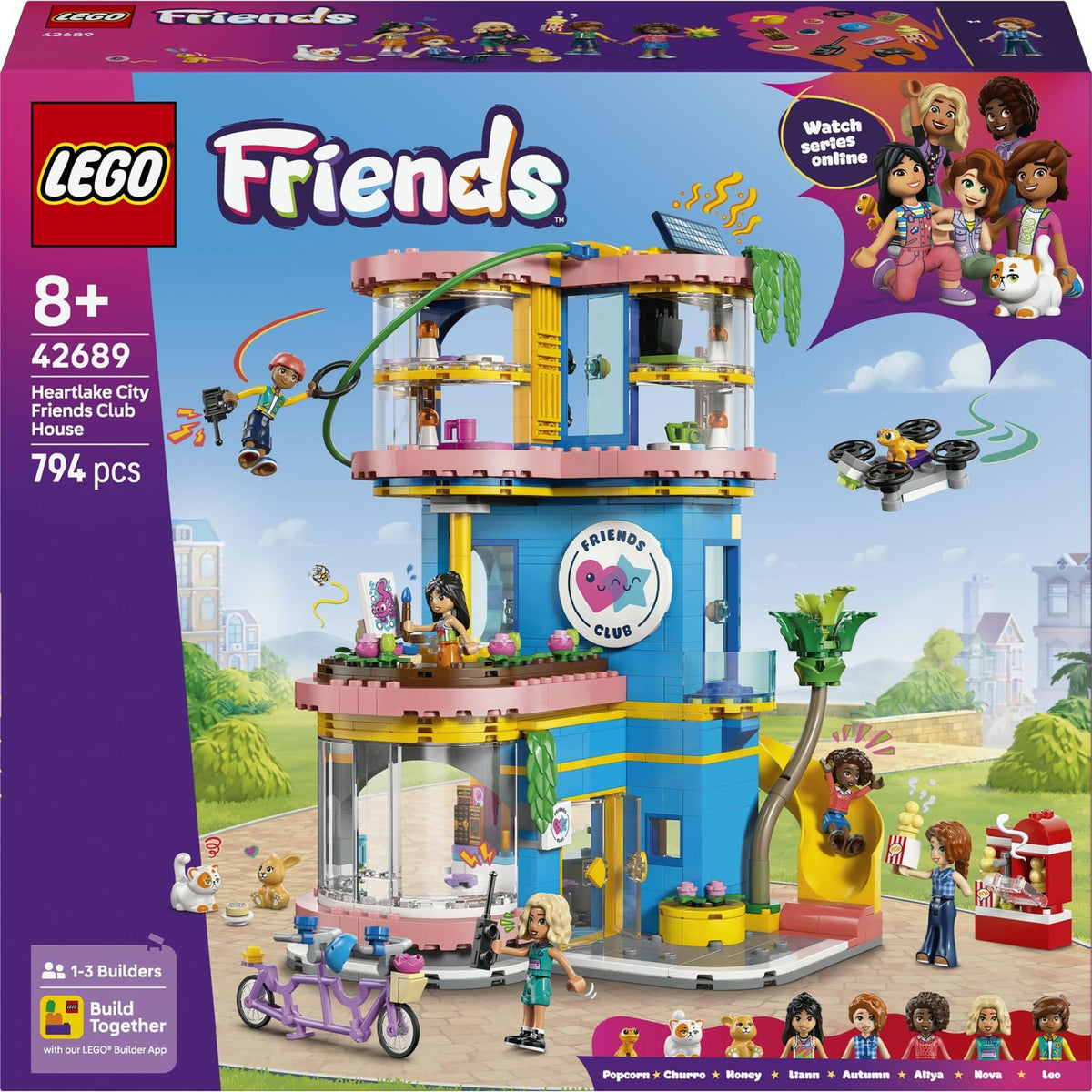 LEGO Friends le Club-House de Heartlake City 42689
