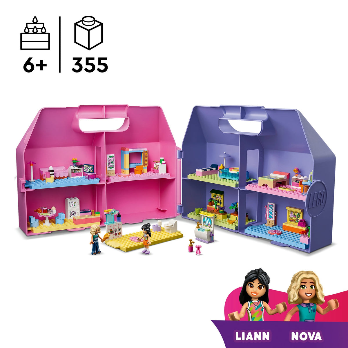 LEGO Friends La maison de poupée dans la valise créative (42697)