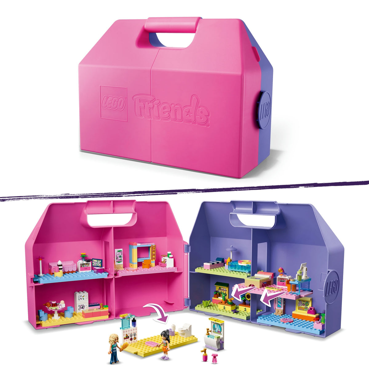 LEGO Friends La maison de poupée dans la valise créative (42697)