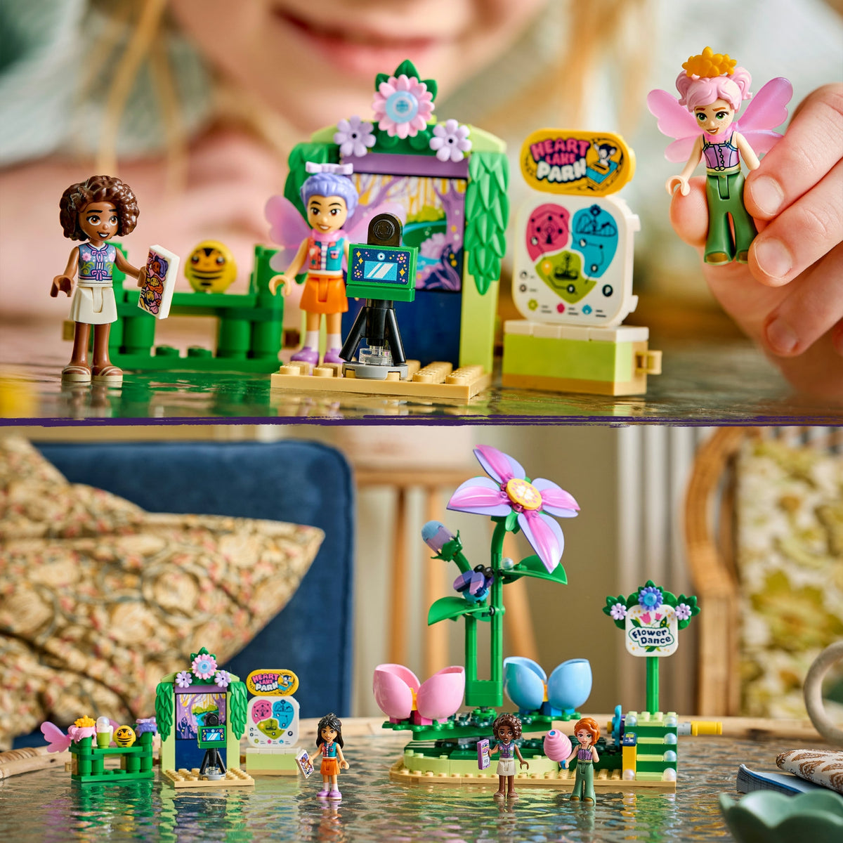 LEGO Friends La fleur tournoyante et les tasses à thé féériques (42702)