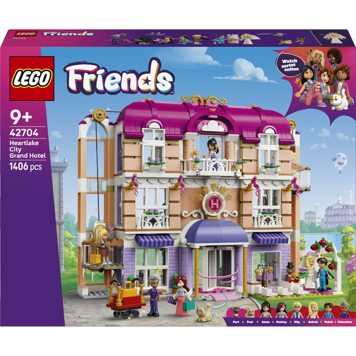 LEGO Friends Le grand hôtel de Heartlake City (42704)