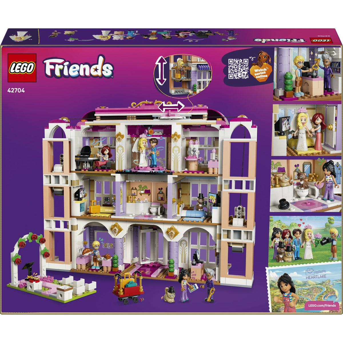 LEGO Friends Le grand hôtel de Heartlake City (42704)
