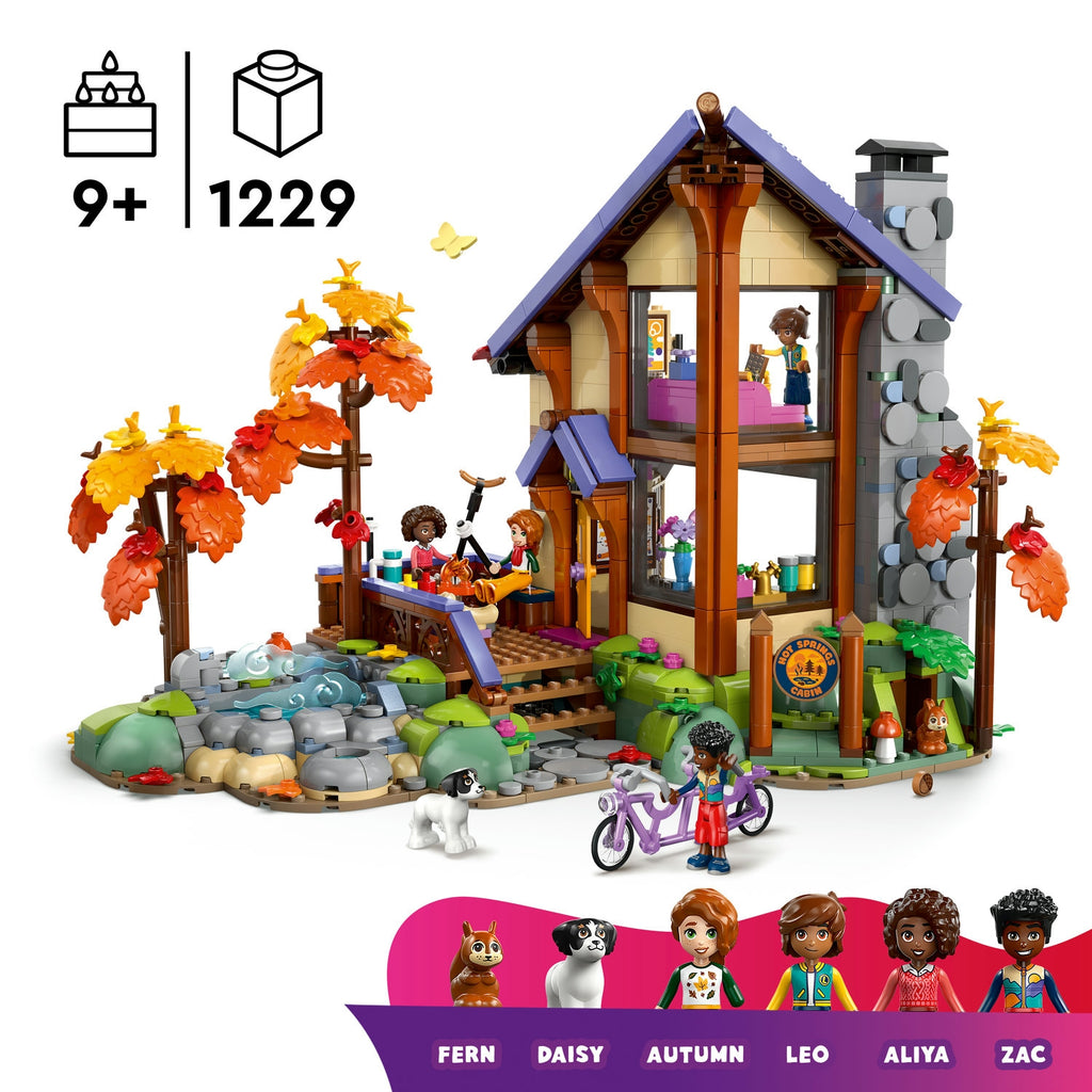 LEGO Friends La cabane chaleureuse dans la forêt (42705)
