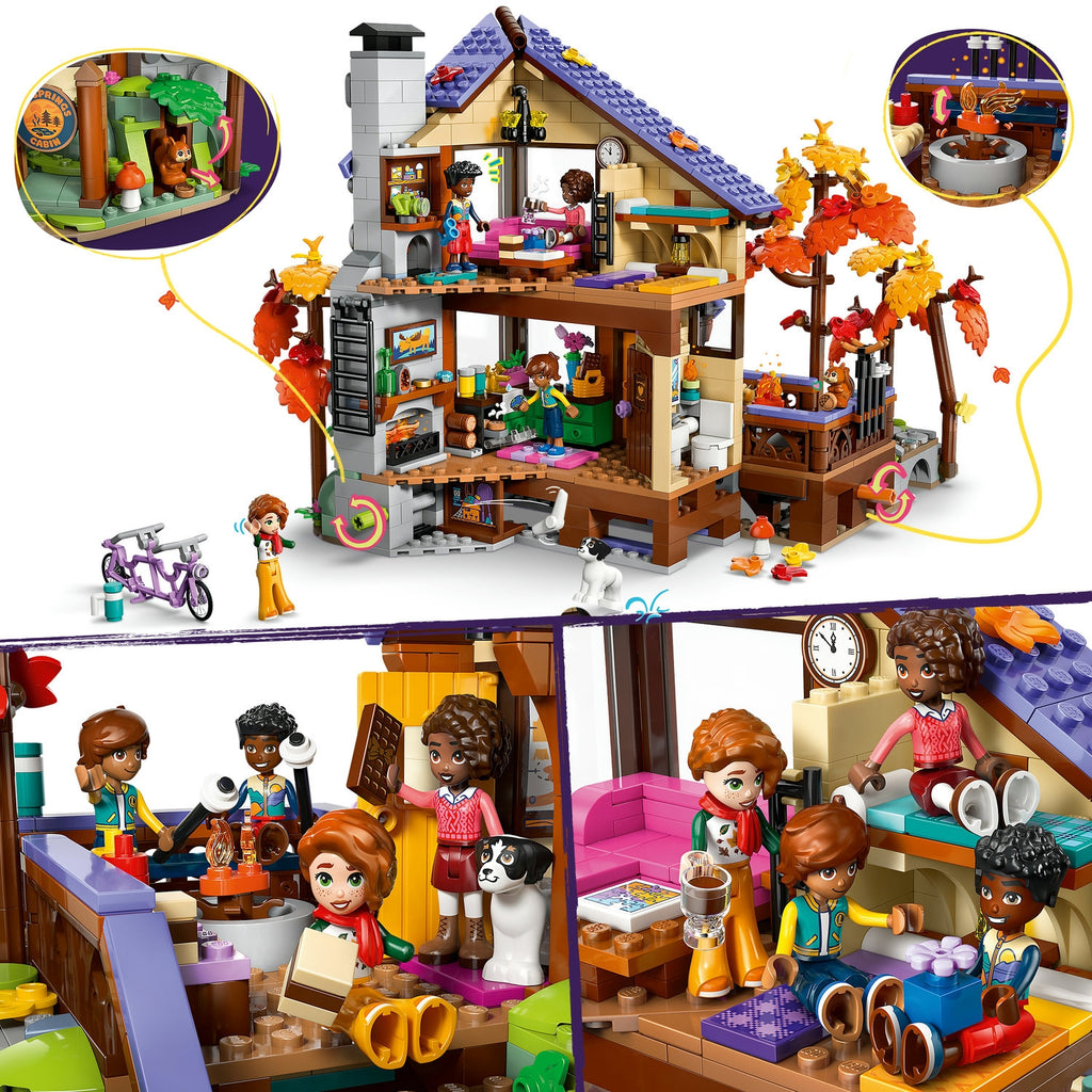 LEGO Friends La cabane chaleureuse dans la forêt (42705)