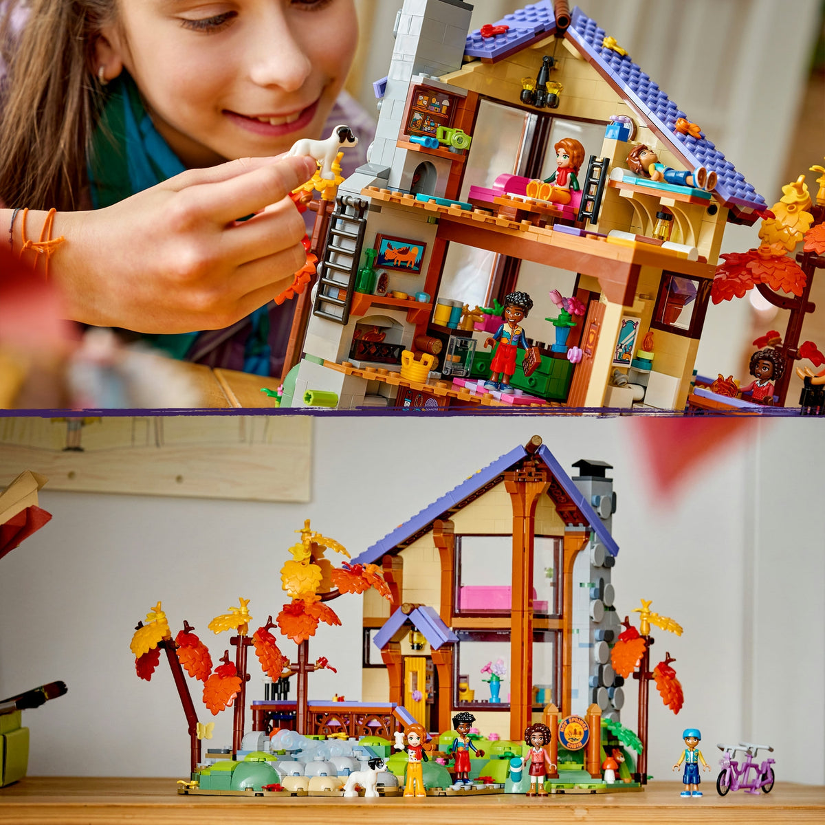 LEGO Friends La cabane chaleureuse dans la forêt (42705)