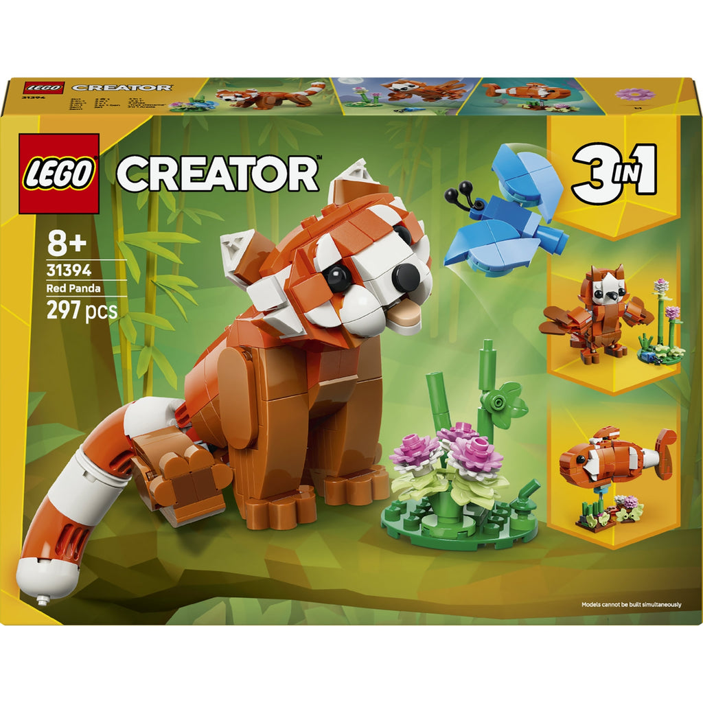 LEGO 31394 - Creator 3 en 1 Red Panda 297 Pièces