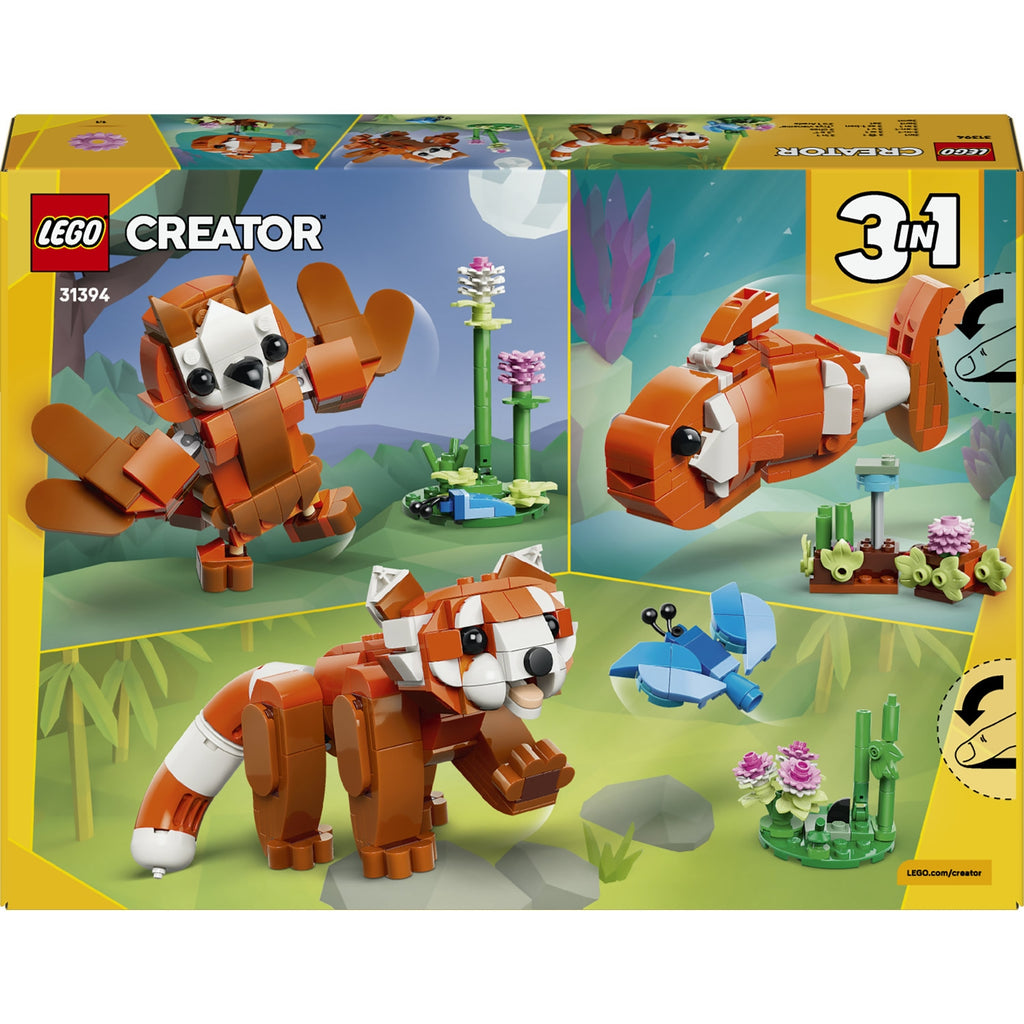 LEGO 31394 - Creator 3 en 1 Red Panda 297 Pièces