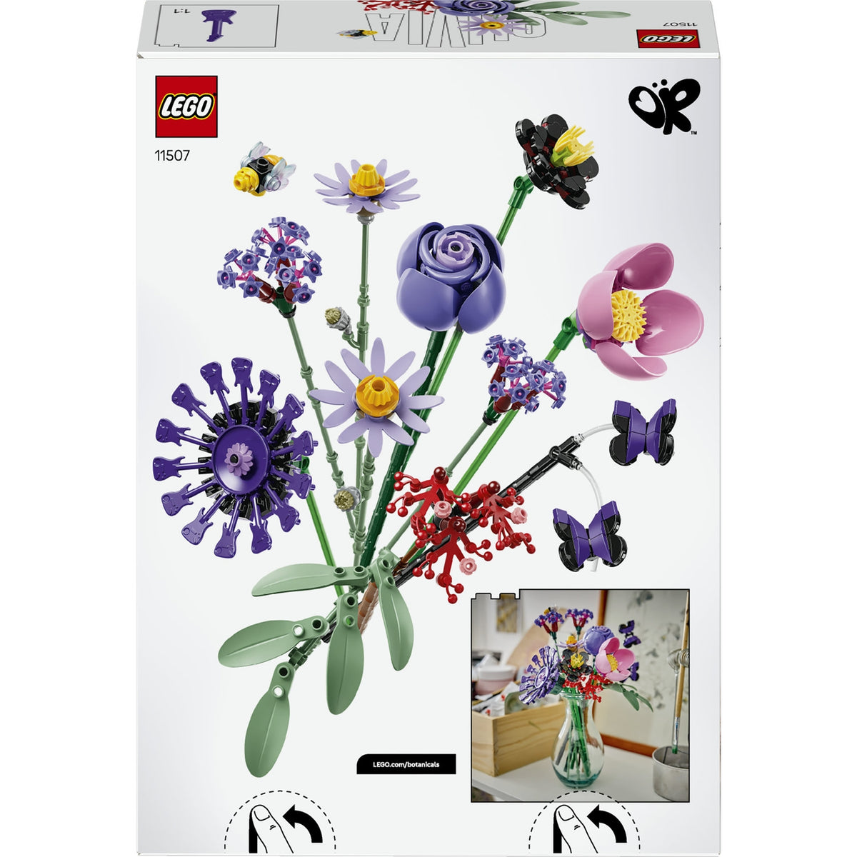 LEGO 11507 - Botanicals Olivia Rodrigo's Flower Bouquet 400 Pièces