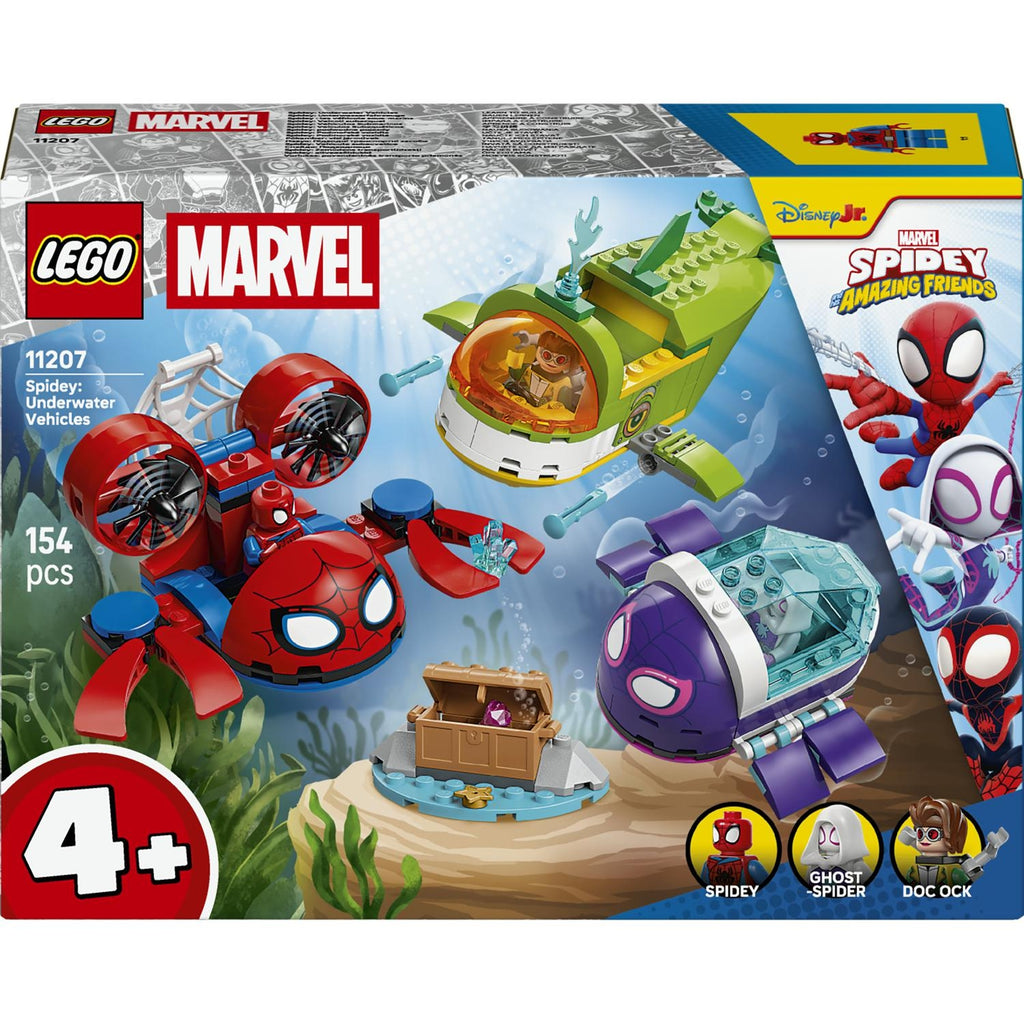 LEGO Spidey les Véhicules Sous-Marins 11207