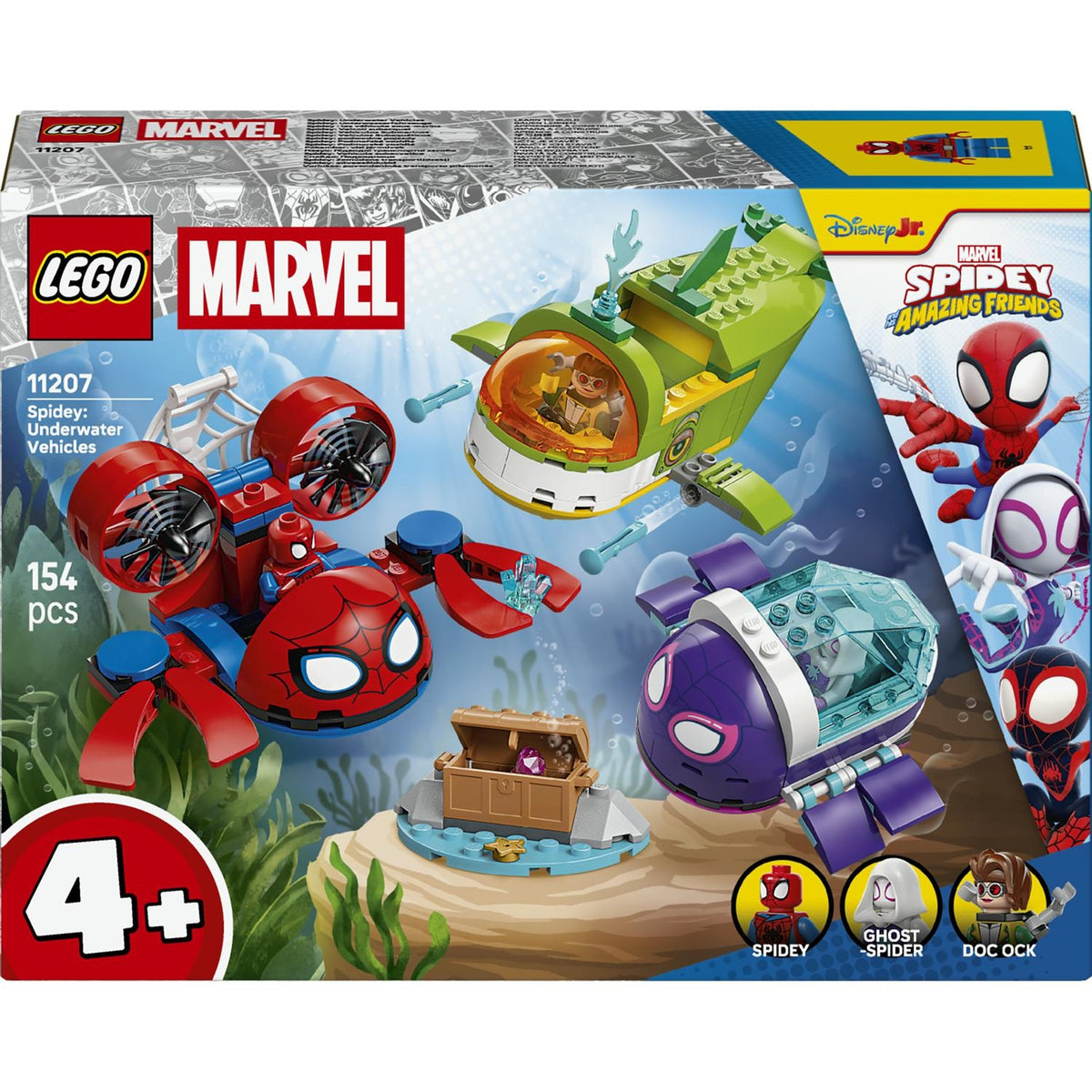 LEGO Spidey les Véhicules Sous-Marins 11207