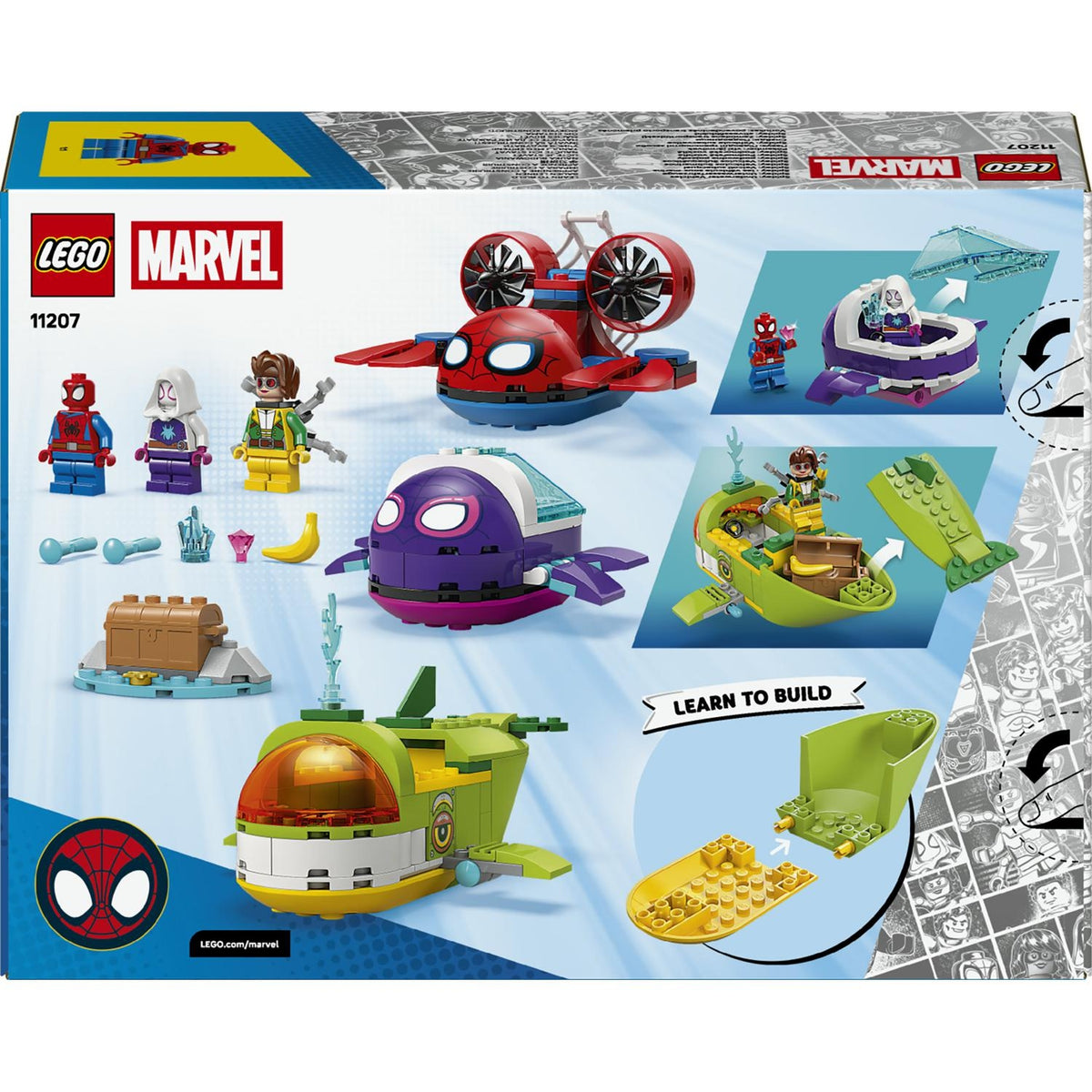 LEGO Spidey les Véhicules Sous-Marins 11207