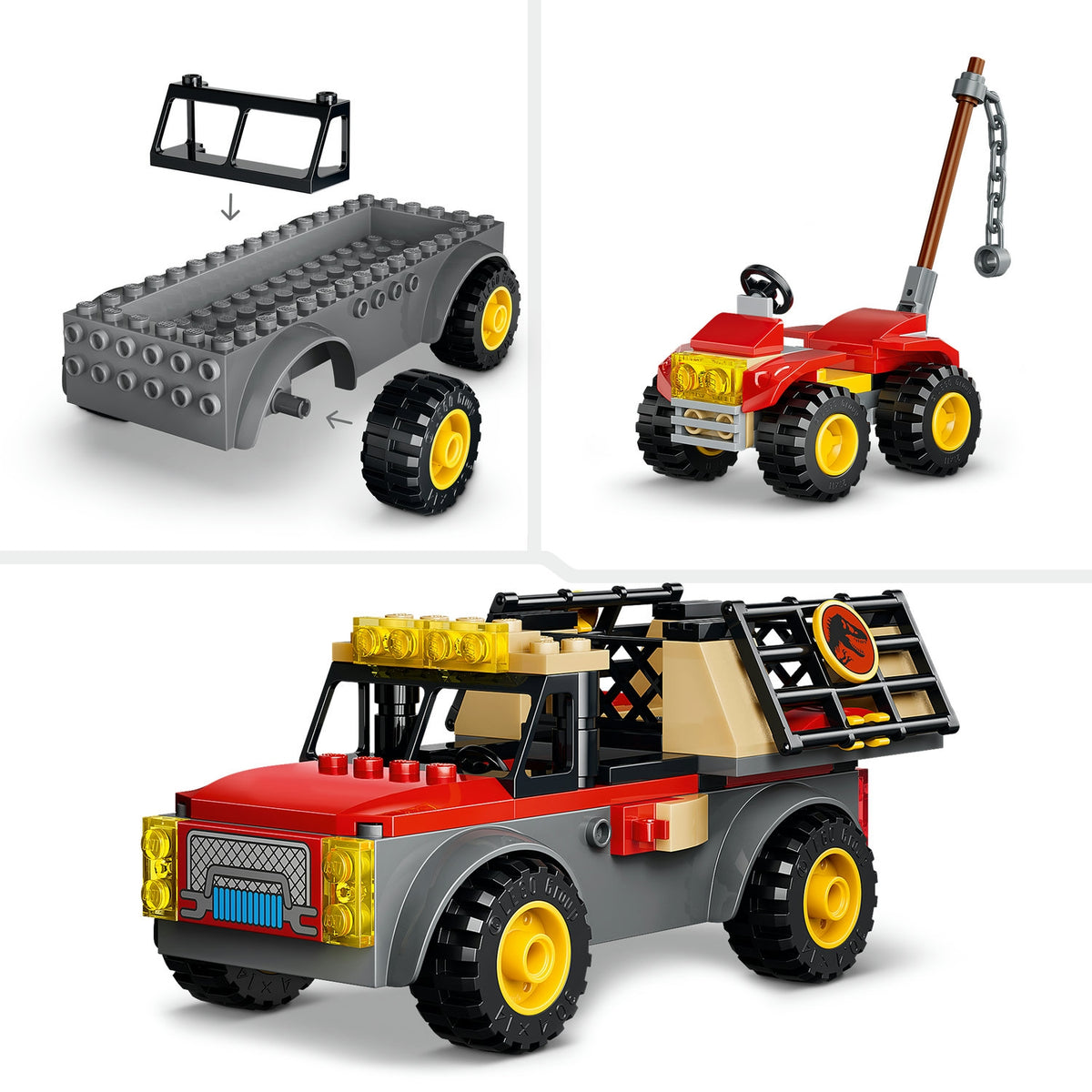 LEGO Jurassic World Camion de transport du jeune T-rex (77978)