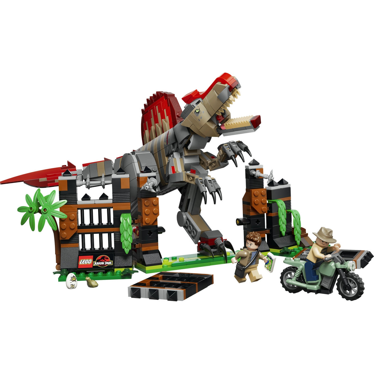 LEGO Jurassic World L'évasion du spinosaure LEGO (77982)