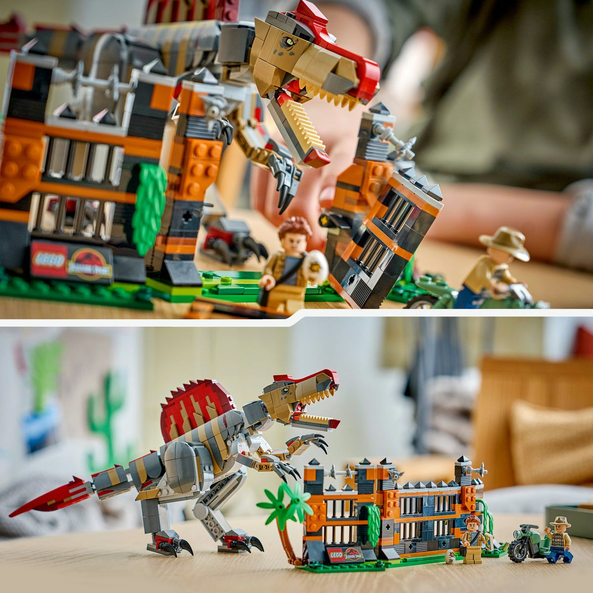 LEGO Jurassic World L'évasion du spinosaure LEGO (77982)