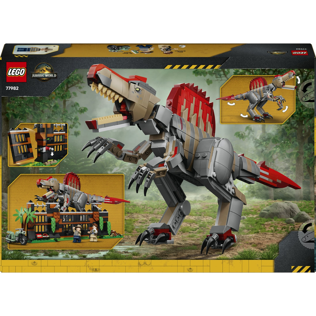 LEGO Jurassic World L'évasion du spinosaure LEGO (77982)
