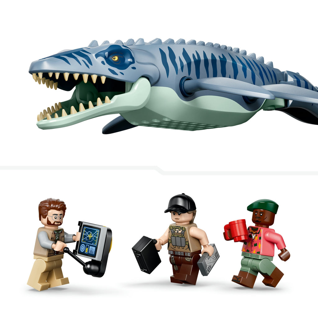 LEGO Jurassic World L'attaque du bateau par le Mosasaure (77983)